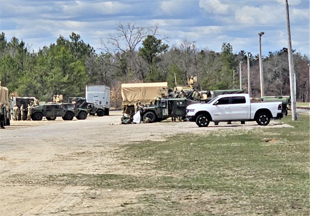 April 2024 training operations at Fort McCoy