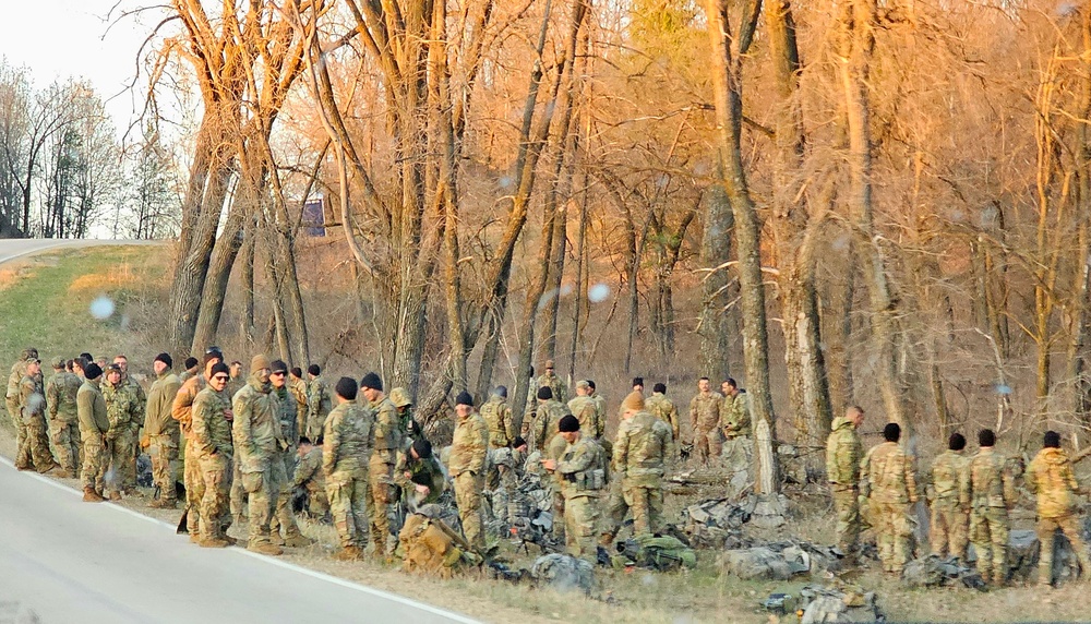 April 2024 training operations at Fort McCoy