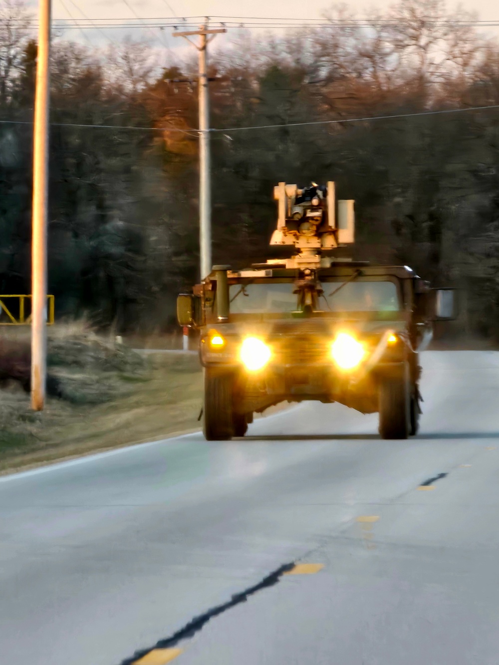 April 2024 training operations at Fort McCoy