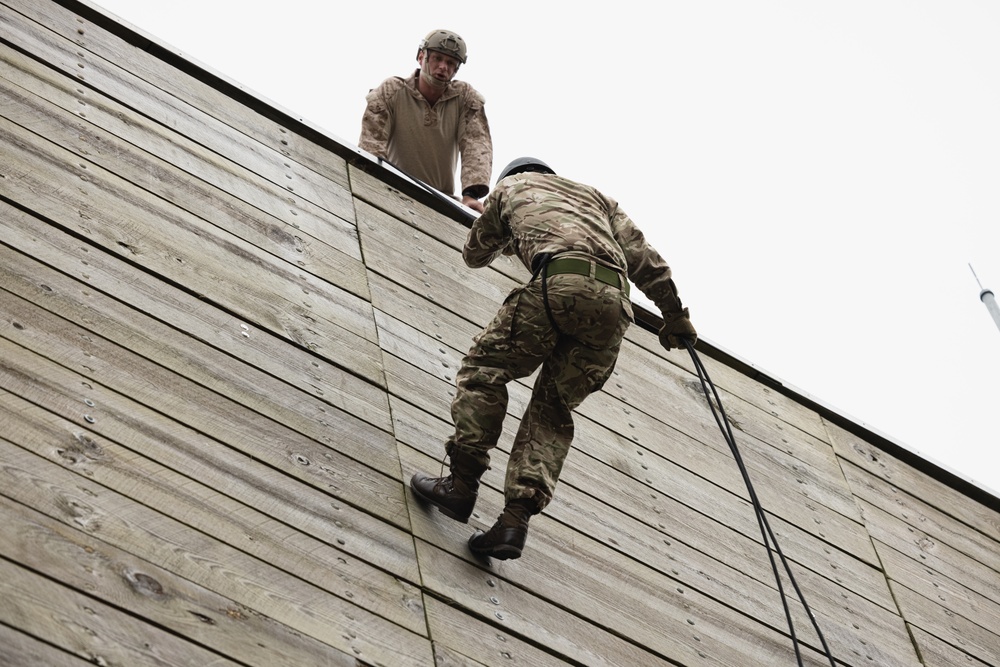 Bayonet Fighting and Rappelling – Exercise Island Warrior 2024