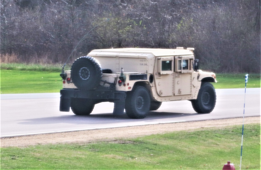 April 2024 training operations at Fort McCoy