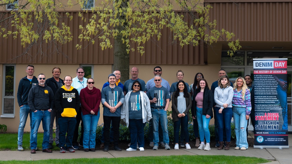 Blue Jeans, Steel Support: 911th AW takes part in Denim Day 2024