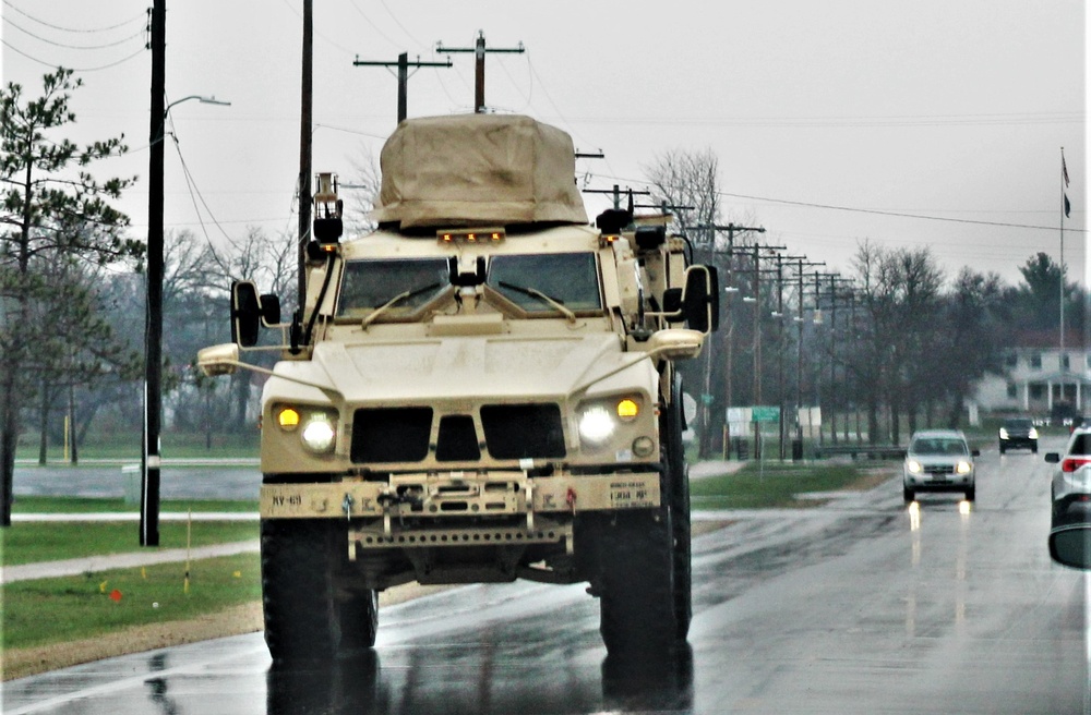 April 2024 training operations at Fort McCoy