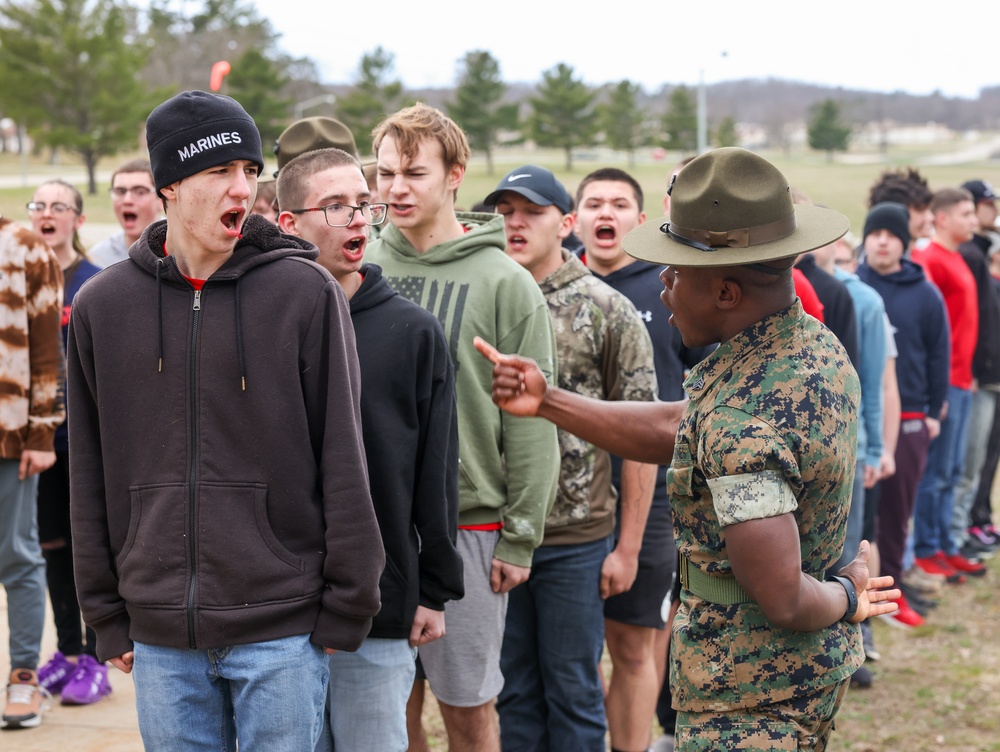 Poolees get a taste of recruit training