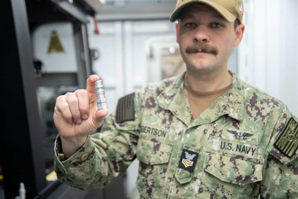 3D Printing Creates New Possibilities onboard USS San Diego (LPD 22)