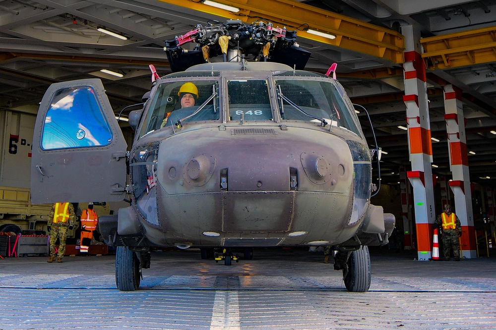 Kalundborg port operation for DEFENDER 24