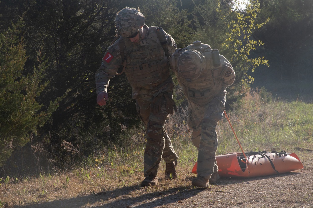 10th Mountain Soldiers take on Sapper Stakes on day three of the 2024 best sapper competition