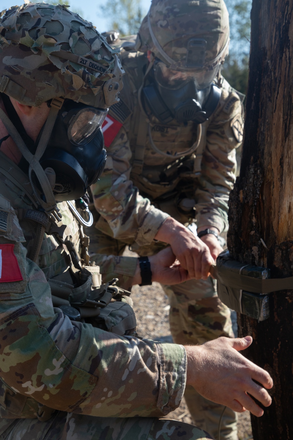 10th Mountain Soldiers take on Sapper Stakes on day three of the 2024 best sapper competition
