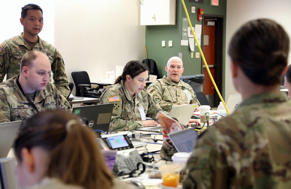 U.S. Army Engineer Brigade Plan Logistics Operations for Vibrant Response 24