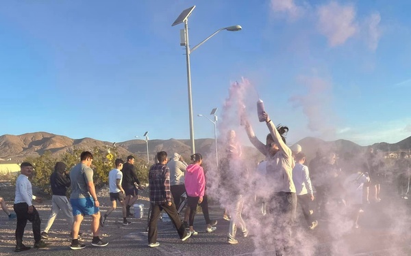 Fort Irwin Teams up during ASAP Color Run