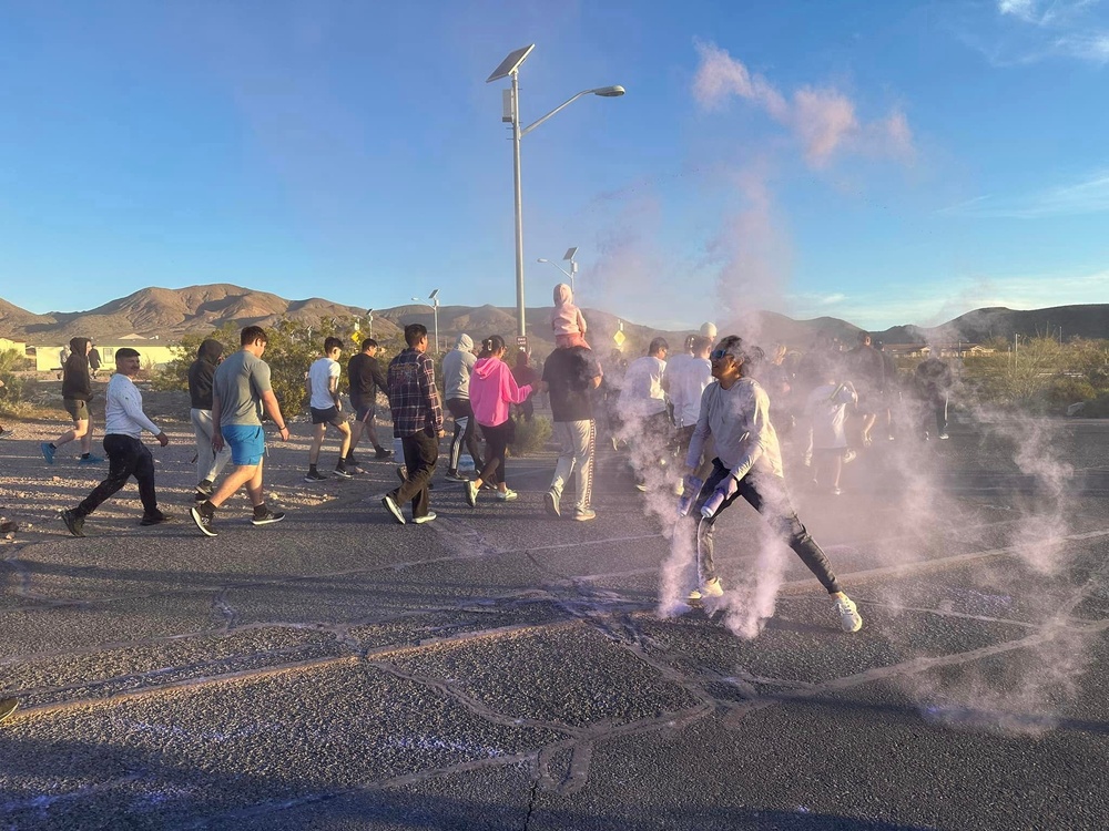 Fort Irwin teams up for Awareness during ASAP Color Run