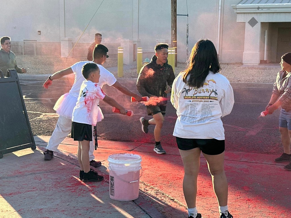 Fort Irwin teams Up for Awareness during ASAP  Color Run