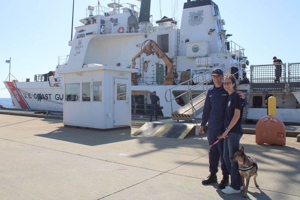 US Coast Guard Cutter Dauntless returns home to Florida after 61-day Operation Vigilant Sentry patrol