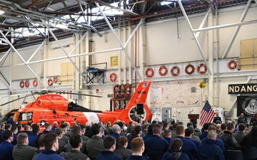 Coast Guard MH-65 Dolphin helicopters decommissioned after 36 years of service in Alaska