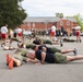 U.S. Marines and Royal Marines Conduct the Royal Marine Fitness Test During the 2024 Fittest Instructor Competition