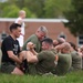 U.S. Marines and Royal Marines Conduct the Royal Marine Fitness Test During the 2024 Fittest Instructor Competition