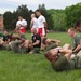 U.S. Marines and Royal Marines Conduct the Royal Marine Fitness Test During the 2024 Fittest Instructor Competition