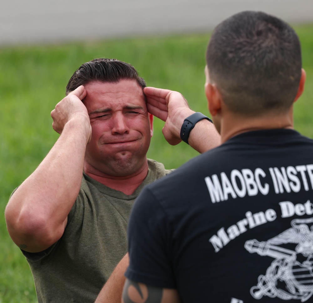 U.S. Marines and Royal Marines Conduct the Royal Marine Fitness Test During the 2024 Fittest Instructor Competition