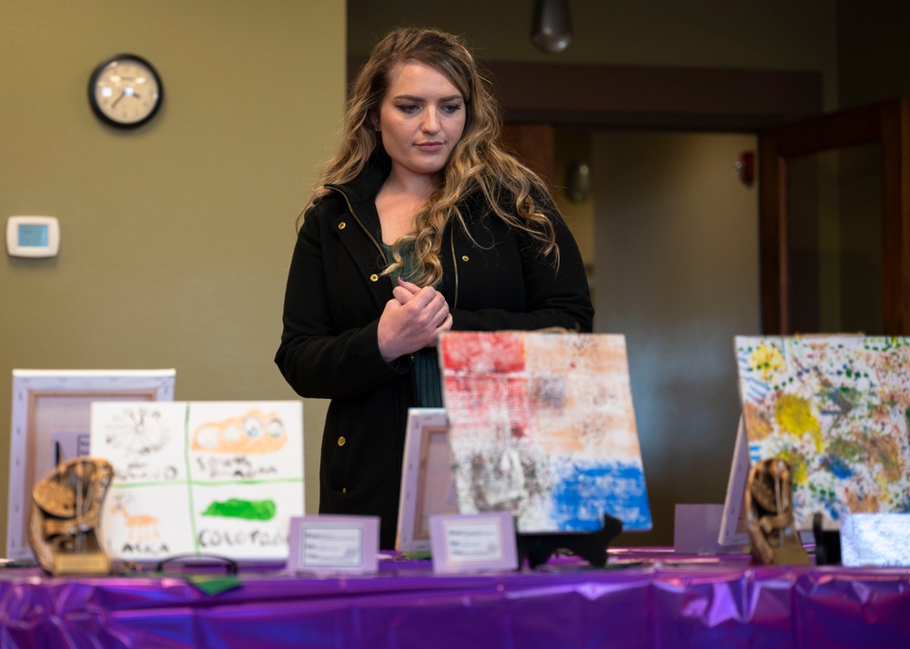 Month of the Military Child art contest