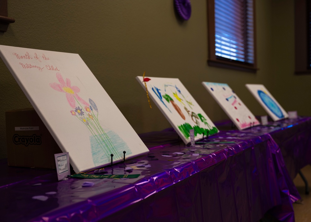 Month of the Military Child art contest