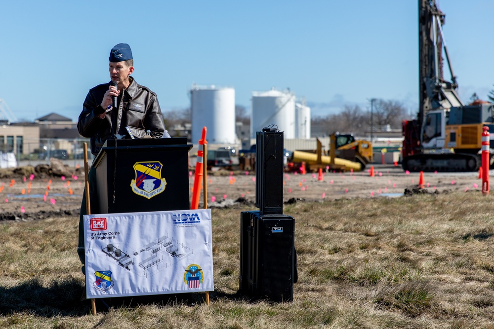 USACE Omaha District, Air Force, Wisconsin celebrate groundbreaking for new fuel facility at General Mitchell Airfield