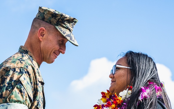 Honoring the Grind: MCIPAC Commanding General Recognizes U.S. Service Members and Civilians for their Support of MCBH