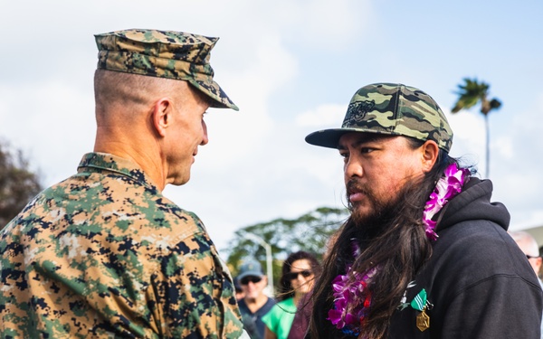 Honoring the Grind: MCIPAC Commanding General Recognizes U.S. Service Members and Civilians for their Support of MCBH