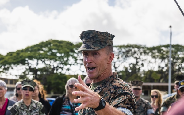Honoring the Grind: MCIPAC Commanding General Recognizes U.S. Service Members and Civilians for their Support of MCBH