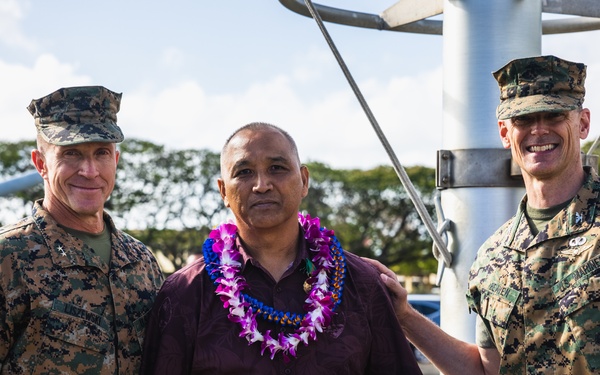 Honoring the Grind: MCIPAC Commanding General Recognizes U.S. Service Members and Civilians for their Support of MCBH