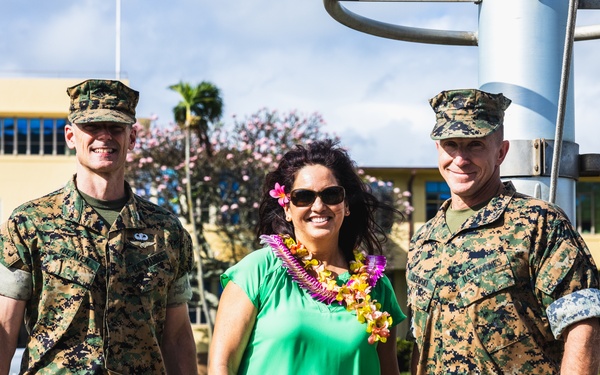 Honoring the Grind: MCIPAC Commanding General Recognizes U.S. Service Members and Civilians for their Support of MCBH