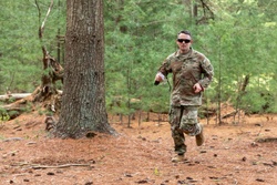 1st Lt. Michael Vigh looks for a point [Image 4 of 5]