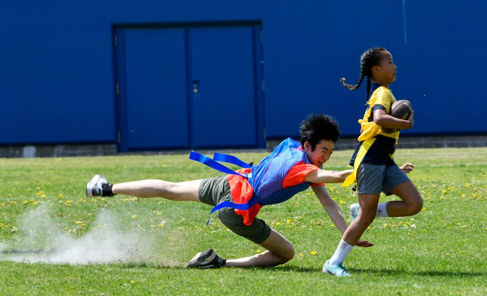 Flags, Fun, and Friendship: Sports Cultural Exchange Program Premieres at Yokota