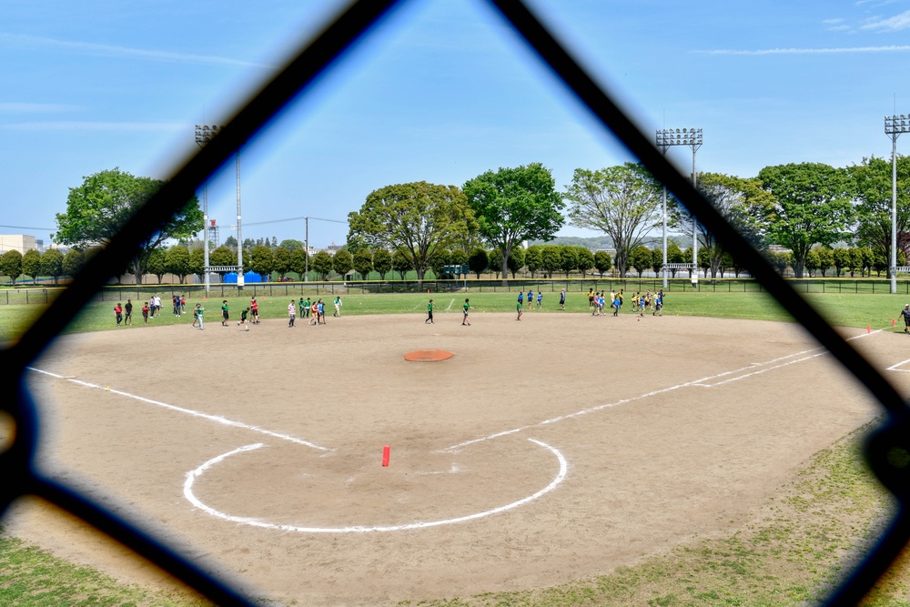 Flags, Fun, and Friendship: Sports Cultural Exchange Program Premieres at Yokota