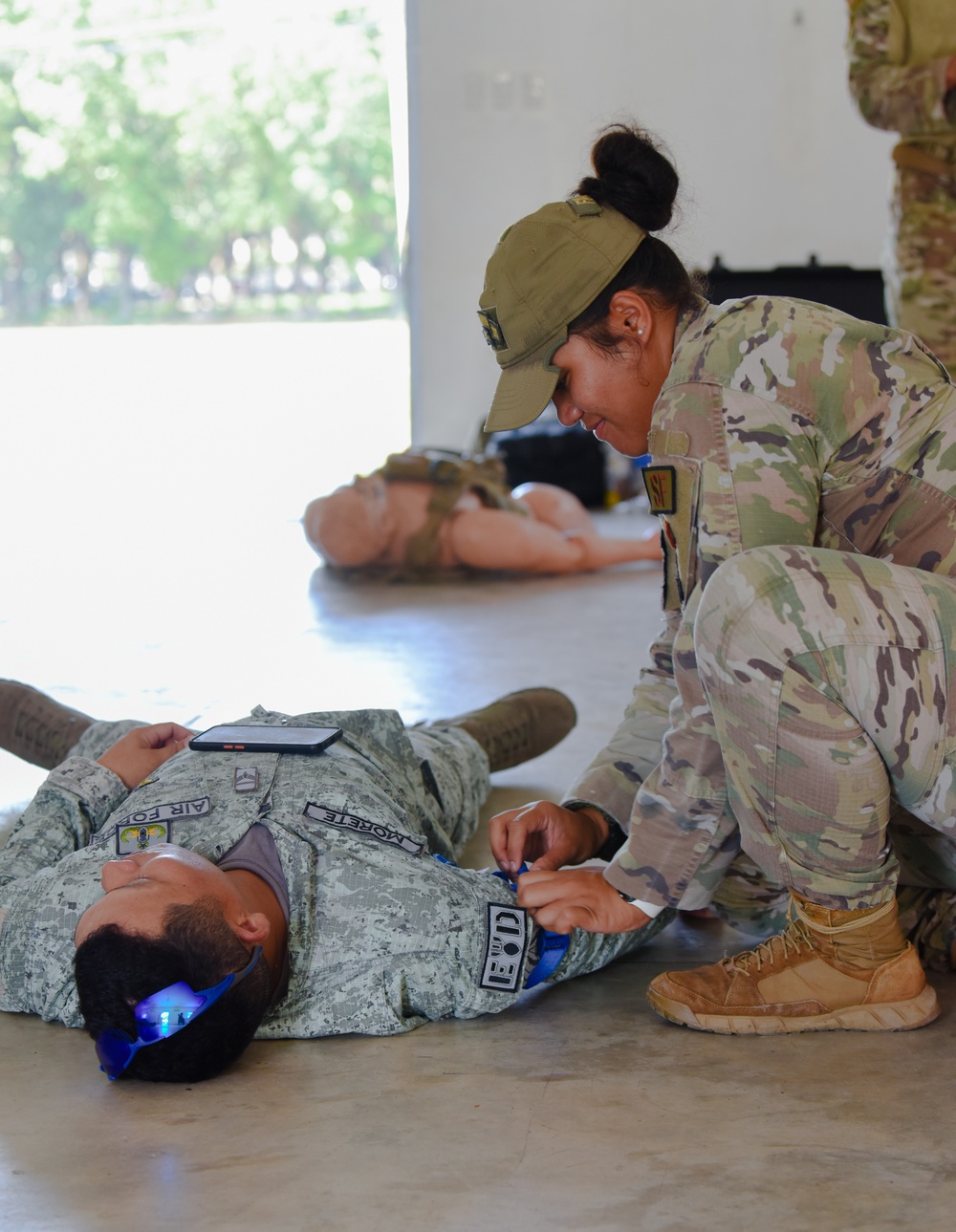 U.S., Philippine Air Force partner for a security forces SMEE