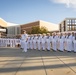 Robert E. Bush Naval Hospital conducts command dress white inspection