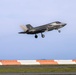 Marine Fighter Attack Squadron 225’s F-35B Lightning II aircraft take off at Marine Corps Iwakuni