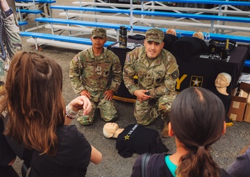 High school students explore diverse career paths at ‘Meet Your Army’ recruiting event