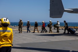 OSD Policy, P&R, and CAPE Visit WSP ARG-24th MEU [Image 2 of 9]