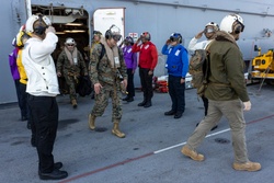 OSD Policy, P&R, and CAPE Visit WSP ARG-24th MEU [Image 6 of 9]
