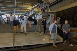 OSD Policy, P&R, and CAPE Visit WSP ARG-24th MEU [Image 8 of 9]