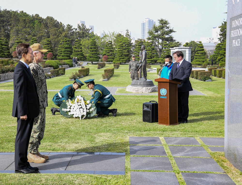 Adm. Stephen Koehler Visits Republic of Korea