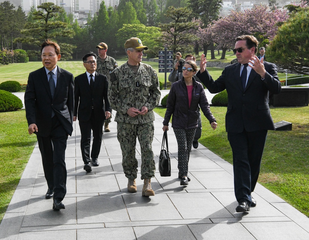 Adm. Stephen Koehler Visits Republic of Korea