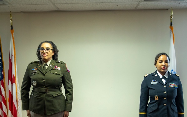 D.C. Army National Guard Promotes Warrant Officer 1 Haywood