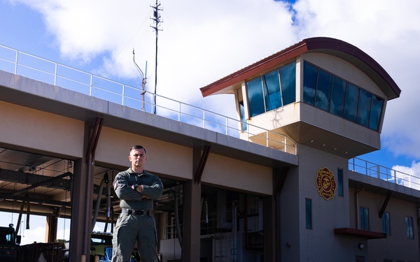 2023 Marine Corps FES Fire Officer of the Year: Gunnery Sgt. David Waterfield, Jr.