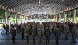 First Scout Ranger Regiment Jungle Operator Training Opening Ceremony