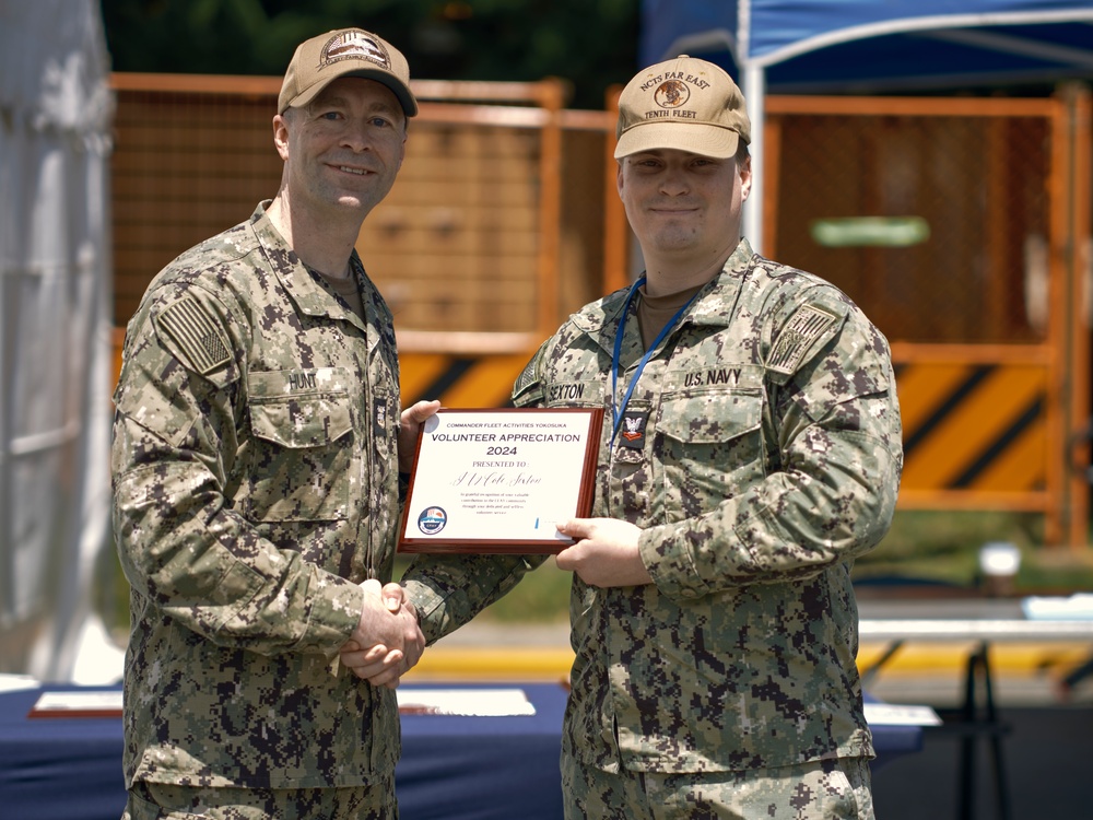 CFA Yokosuka FFSC Hosts Volunteer Appreciation Celebration