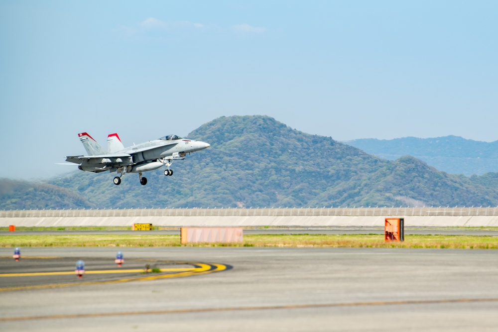 VMFA(AW)-224 conducts Hot Refueling at MCAS Iwakuni