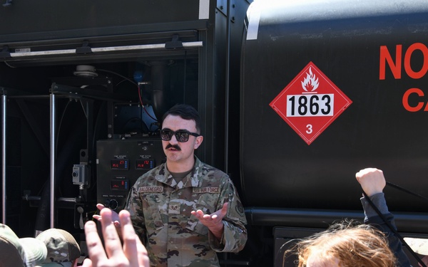 944th FW Operation Reserve Kids 2024: Letters from Home, Military Vehicles, Food in the Field!