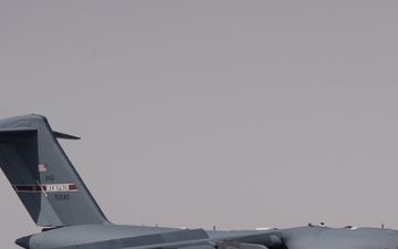 C-17 lands in CENTCOM