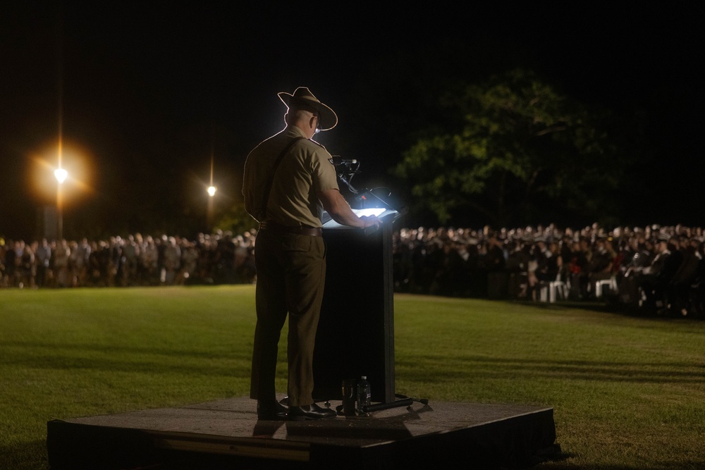 MRF-D 24.3: U.S. Marines, Sailors honor Anzac Day in Darwin